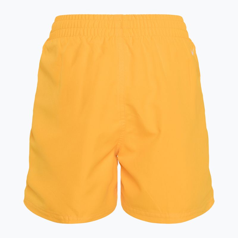 Nike Split Logo 4" Volley laser orange children's swim shorts 2