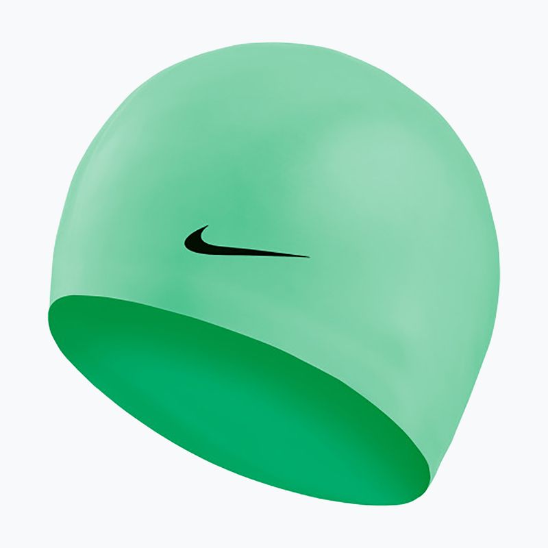 Nike Solid Silicone swim cap vapor green