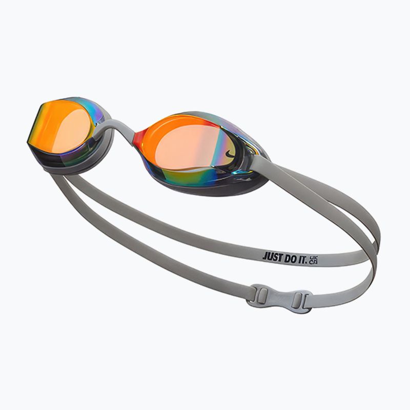 Nike Legacy Mirror particle grey swimming goggles