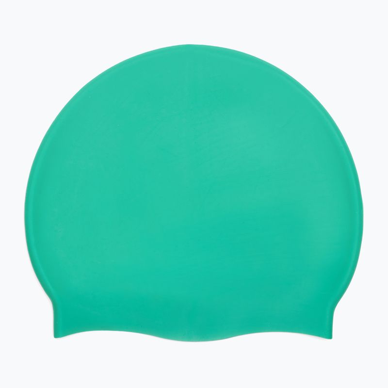 Children's swimming cap Nike Solid Silicone green shock 2