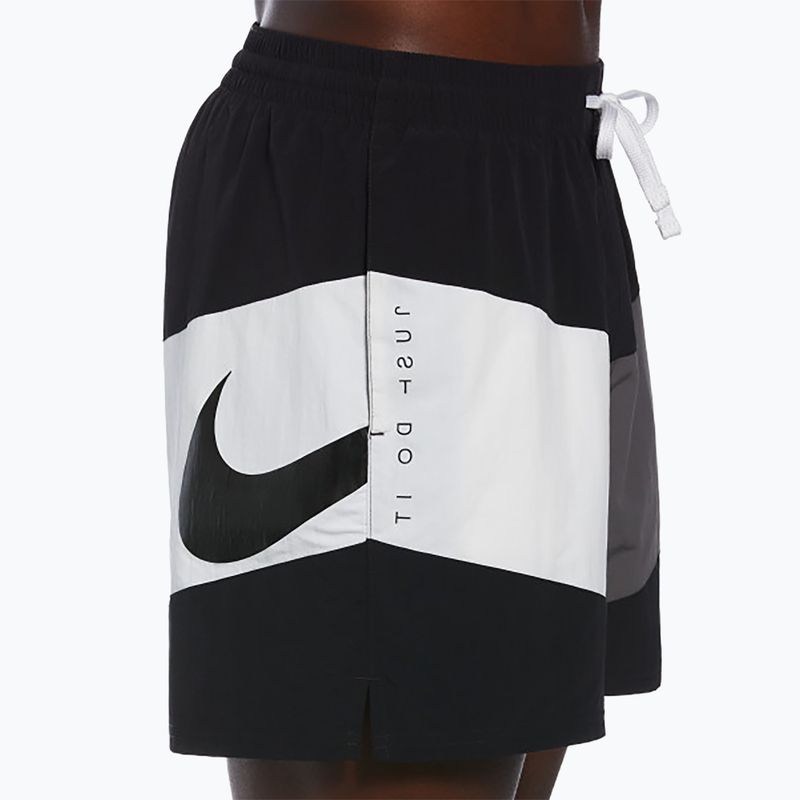 Men's Nike Multi Logo Vortex 5" Volley swim shorts black 8