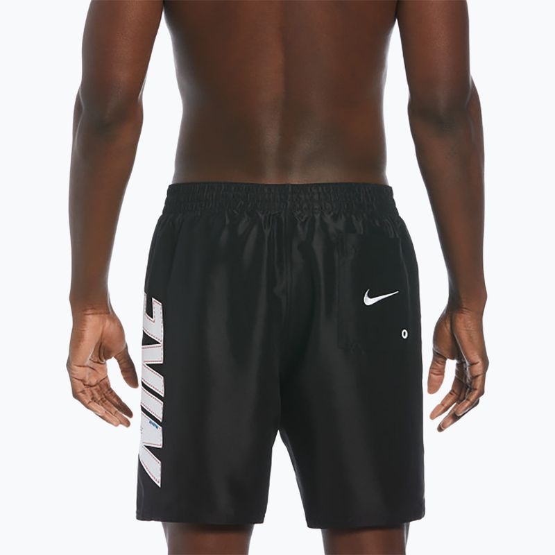Men's Nike Big Block 7" Volley swim shorts black 6