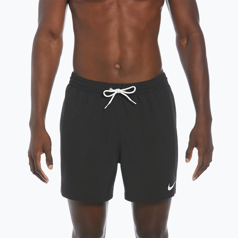 Men's Nike Solid 5" Volley swim shorts black 5