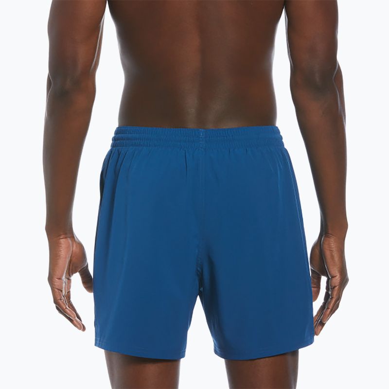 Men's Nike Solid 5" Volley court blue swim shorts 6