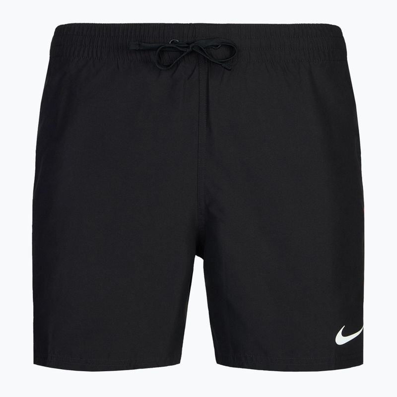 Men's Nike Logo Tape 5" Volley swim shorts black