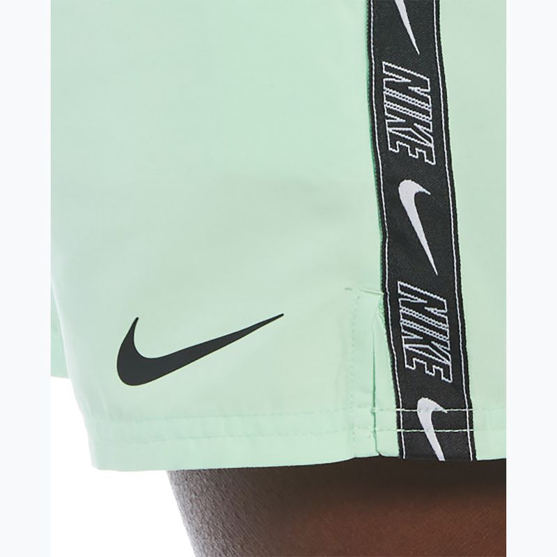 Men's Nike Logo Tape 5" Volley swim shorts vapor green 9