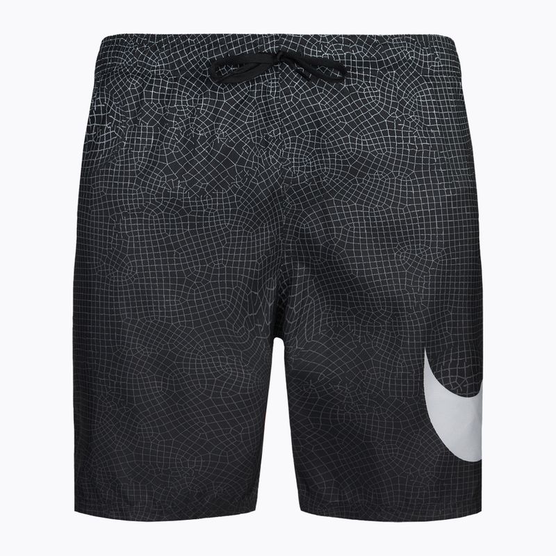 Men's Nike Grid Swoosh Breaker 9" Volley swim shorts black