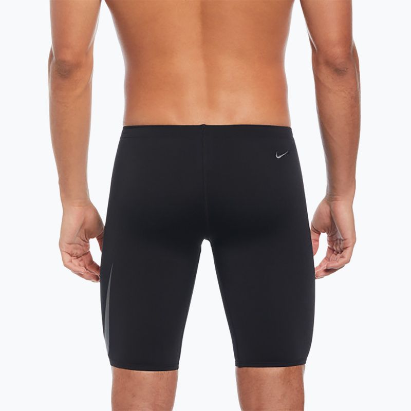 Men's Nike Hydrastrong Jammer swimwear black 6