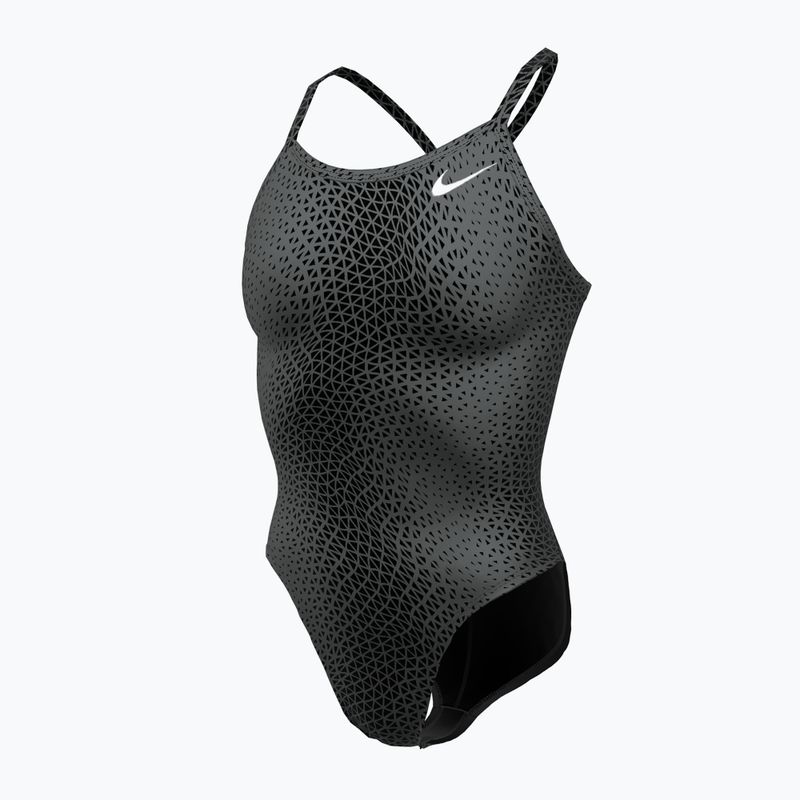 Nike Hydrastrong Delta Racerback women's one-piece swimsuit black 4