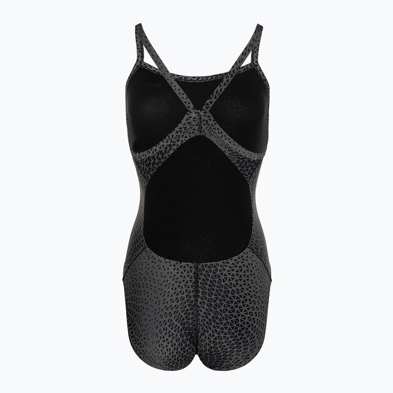 Nike Hydrastrong Delta Racerback women's one-piece swimsuit black 2