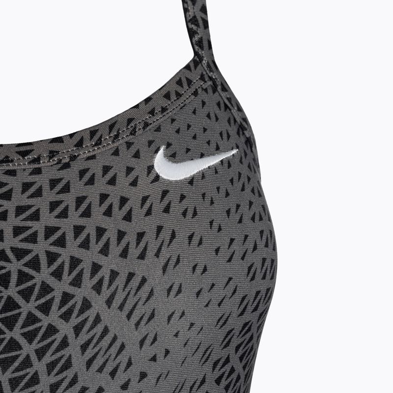 Nike Hydrastrong Delta Racerback women's one-piece swimsuit black 3