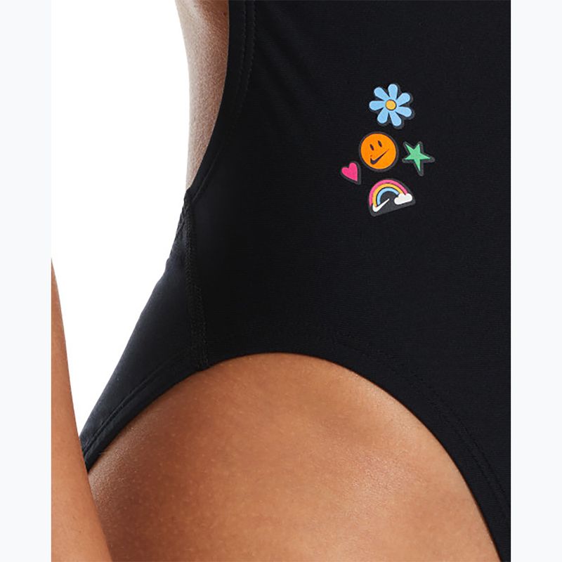 Women's one-piece swimsuit Nike Hydrastrong Adjustable Crossback black 10