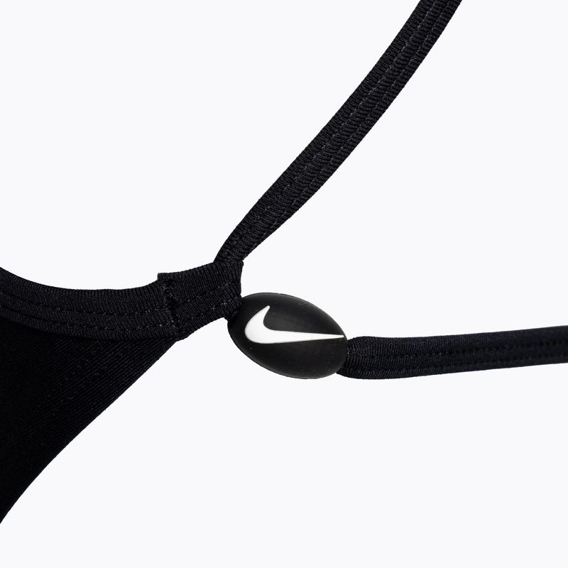 Women's one-piece swimsuit Nike Hydrastrong Adjustable Crossback black 6