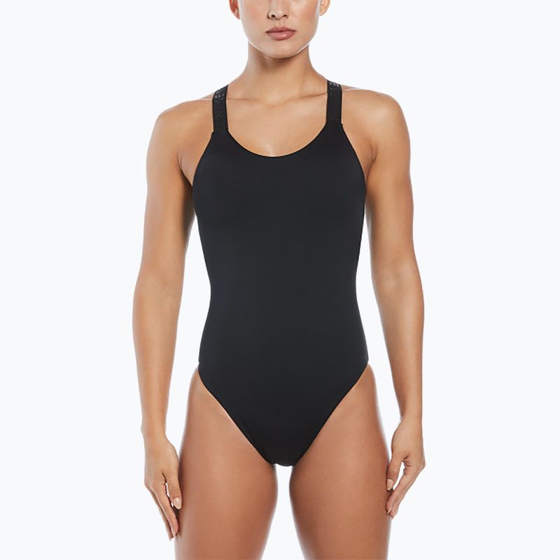 Women's one-piece swimsuit Nike Hydralock Fusion Inclusive black 6