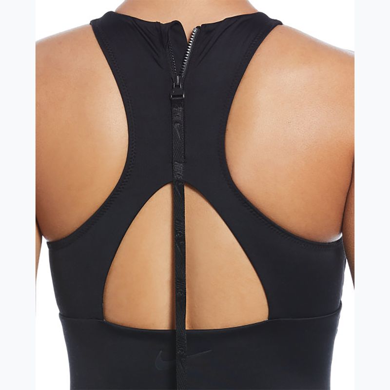 Women's one-piece swimsuit Nike Hydralock Fusion Inclusive black 9