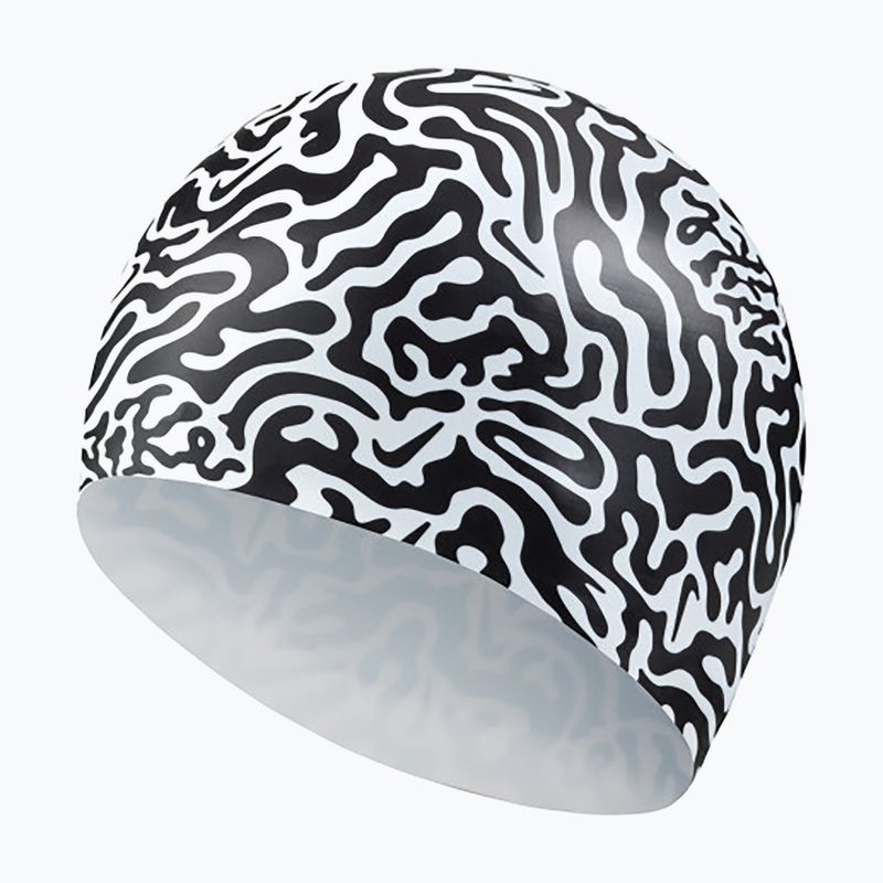 Nike Multi Graphic black/white swimming cap