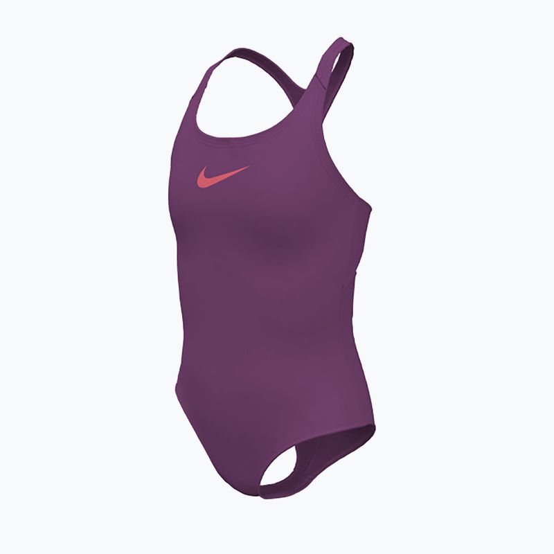 Nike Essential Racerback hot fuchsia children's one-piece swimsuit 3