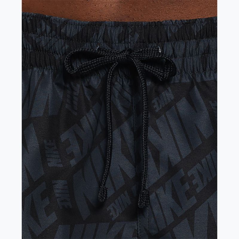 Men's Nike Tossed 5" Volley swim shorts black 5