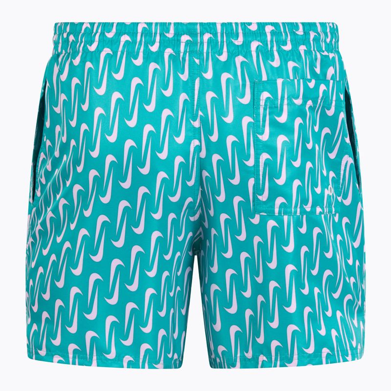 Men's Nike Swoosh Link 5" Volley dusty cactus swim shorts 2