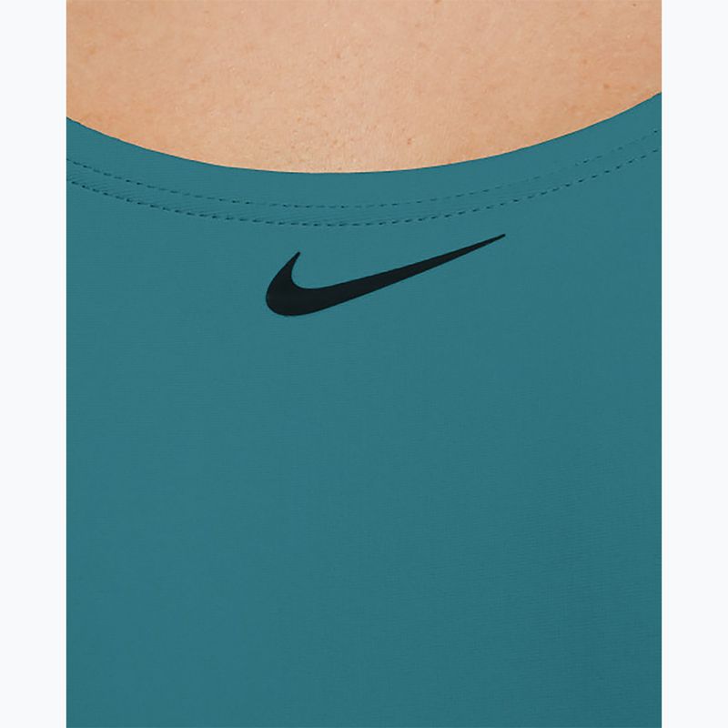 Women's one-piece swimsuit Nike Logo Tape Fastback dusty cactus 3