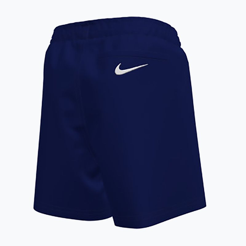 Kids' swim shorts Nike Swoosh Waffle 4" Volley midnight navy 2