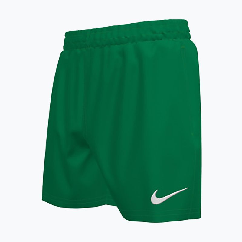 Nike Essential 4" Volley stadium green children's swim shorts