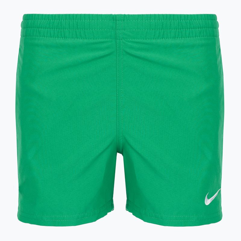 Nike Essential 4" Volley stadium green children's swim shorts