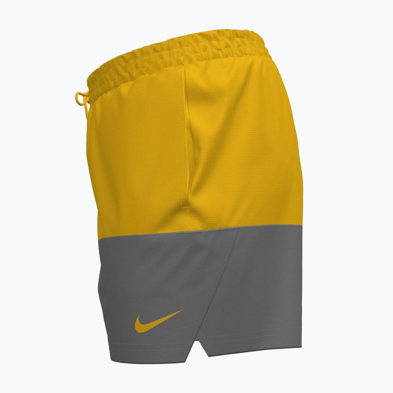 Men's Nike Split 5" Volley swim shorts university gold 3