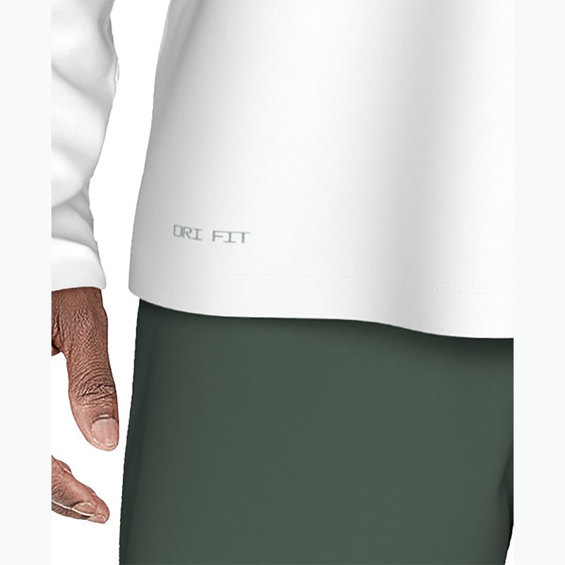Men's Nike Luxe Letter Hydroguard Longsleeve white 6