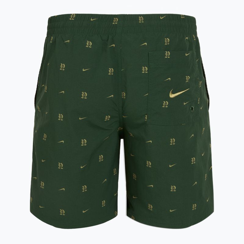 Men's Nike Luxe Letter 7" Volley fir swim shorts 2