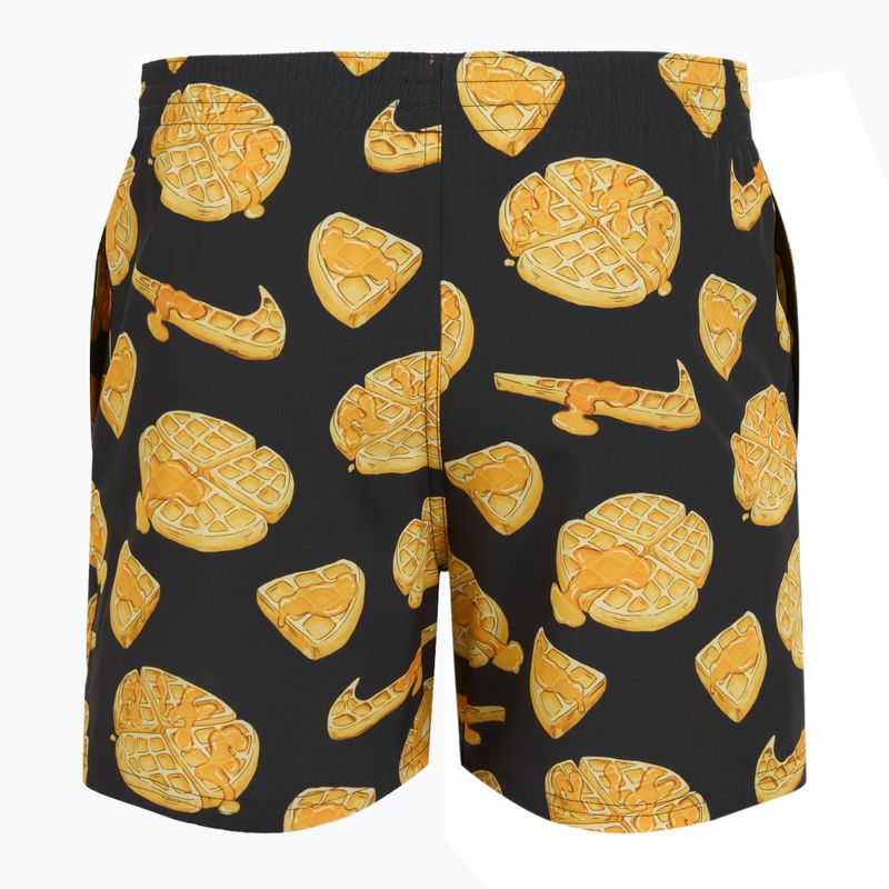 Men's Nike Multi Print 5" Volley swim shorts black 2