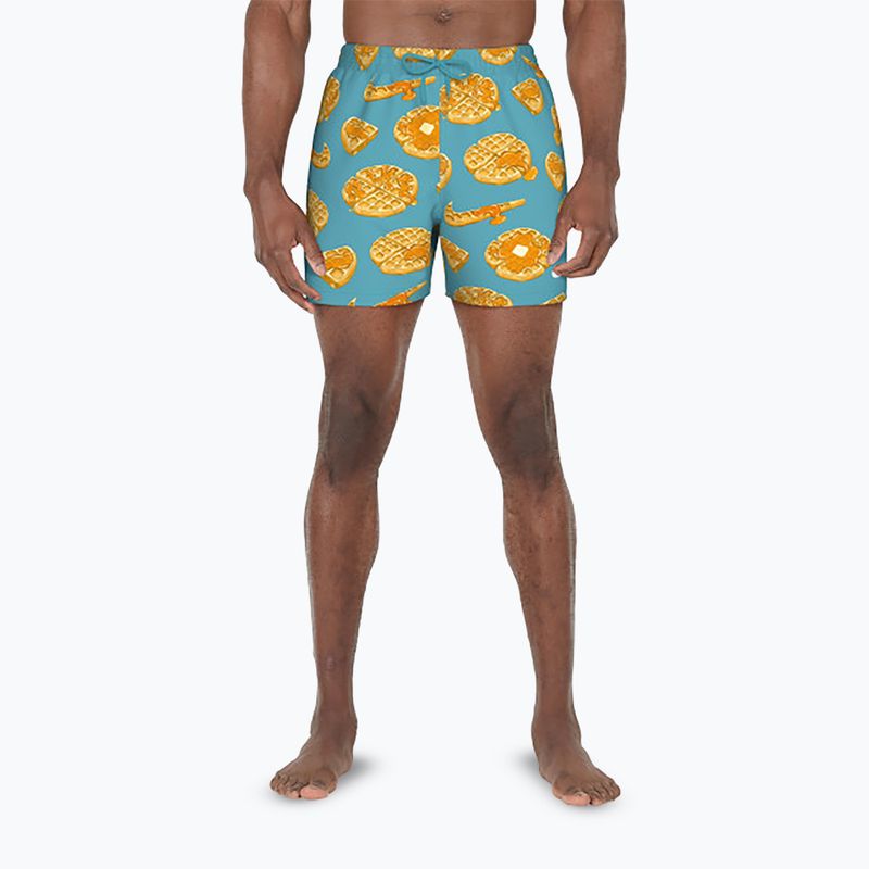 Men's Nike Multi Print 5" Volley swim shorts dusty cactus