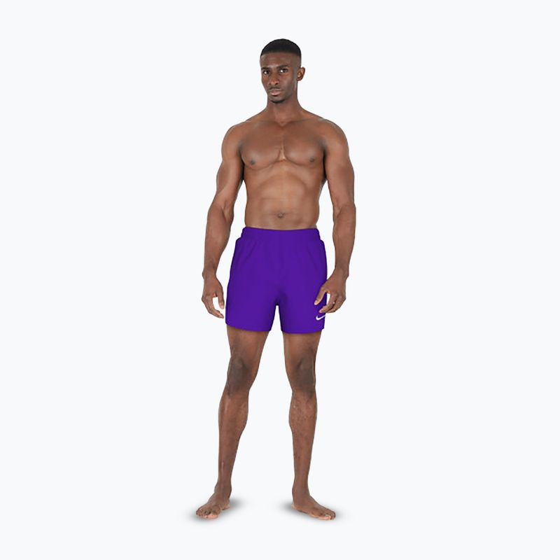 Men's Nike Essential 5" Volley court swim shorts purple 2