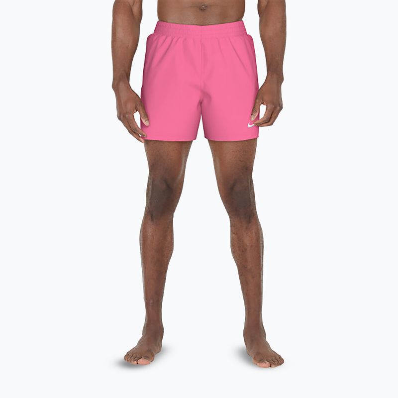 Men's Nike Essential 5" Volley pinksicle swim shorts