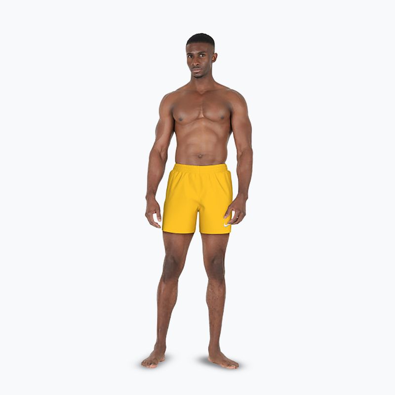 Men's Nike Essential 5" Volley swim shorts university gold 2