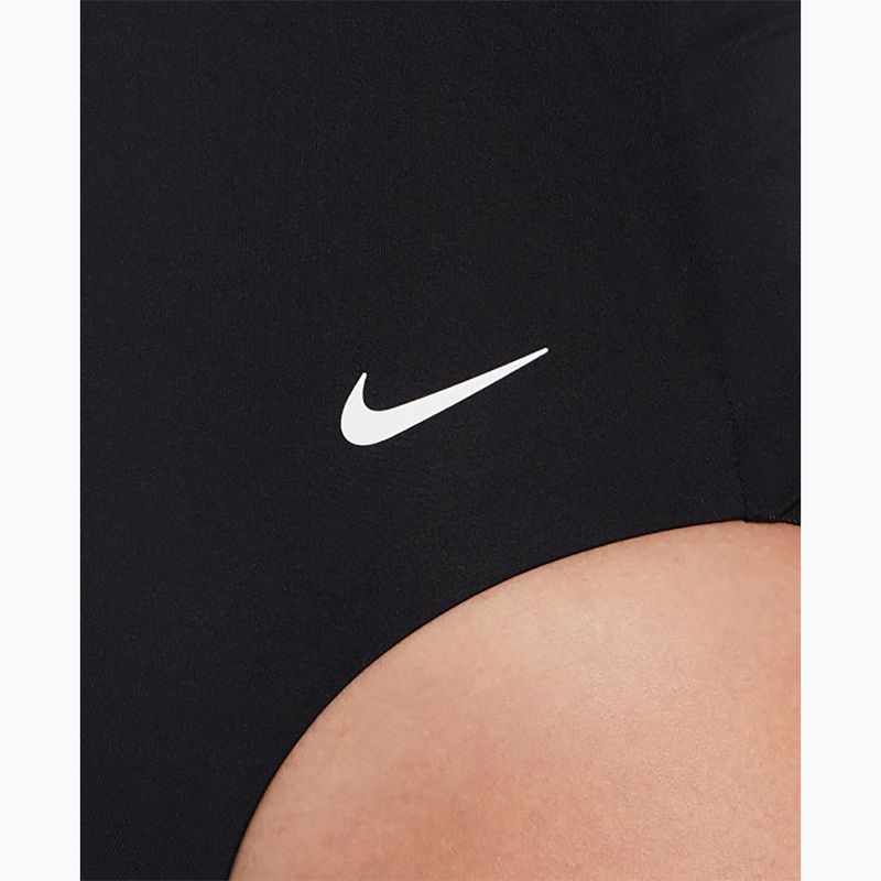 Women's one-piece swimsuit Nike Sneakerkini 2.0 Crossback black 6