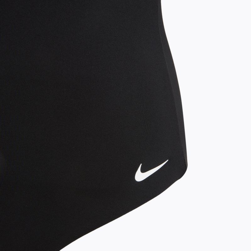 Women's one-piece swimsuit Nike Essential V-Neck black 3