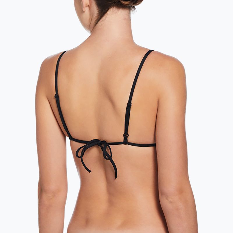 Nike Essential Triangle Bikini Swimsuit Top black 3