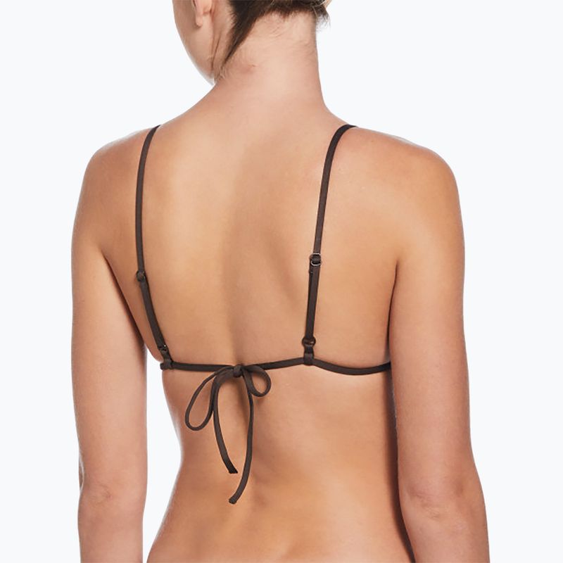 Nike Essential Triangle Bikini swimsuit top baroque brown 3