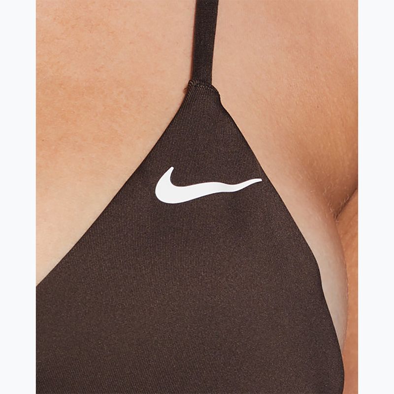 Nike Essential Triangle Bikini swimsuit top baroque brown 4