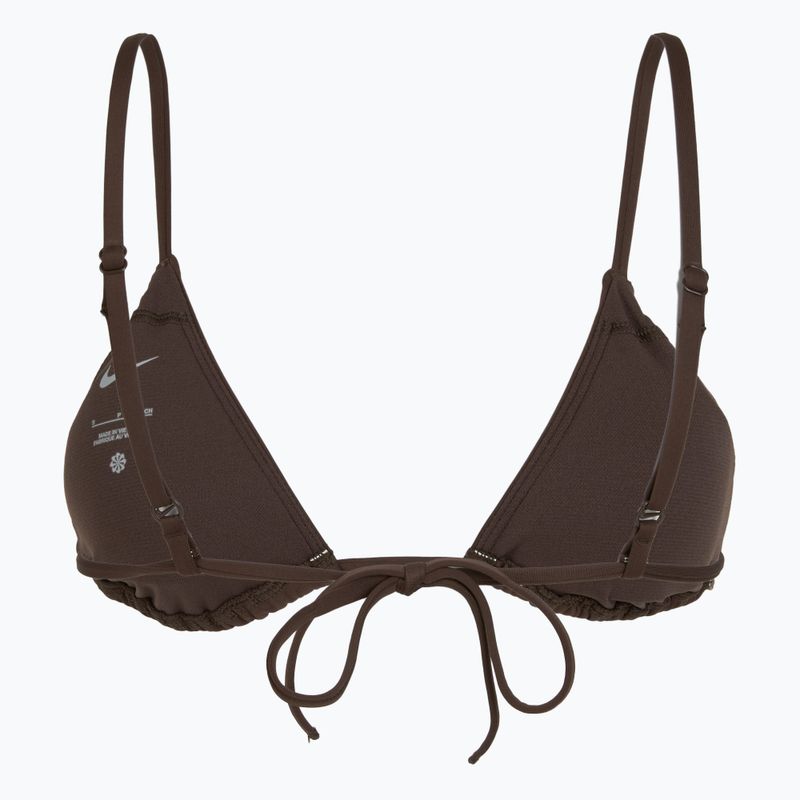 Nike Essential Triangle Bikini swimsuit top baroque brown 2
