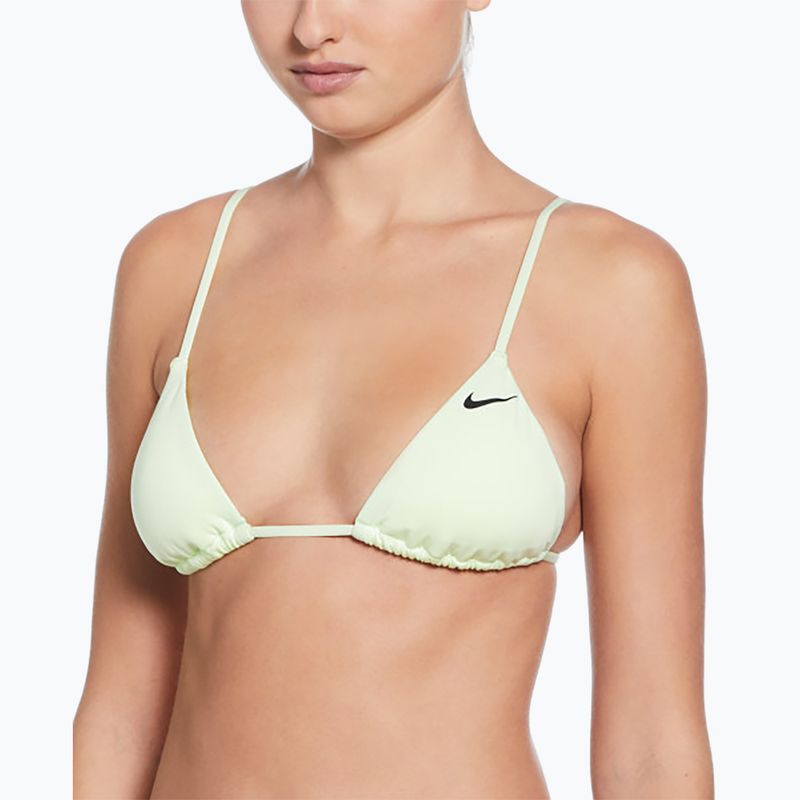 Nike Essential Triangle Bikini swimsuit top barely volt