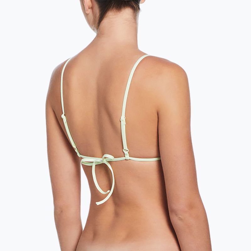 Nike Essential Triangle Bikini swimsuit top barely volt 3