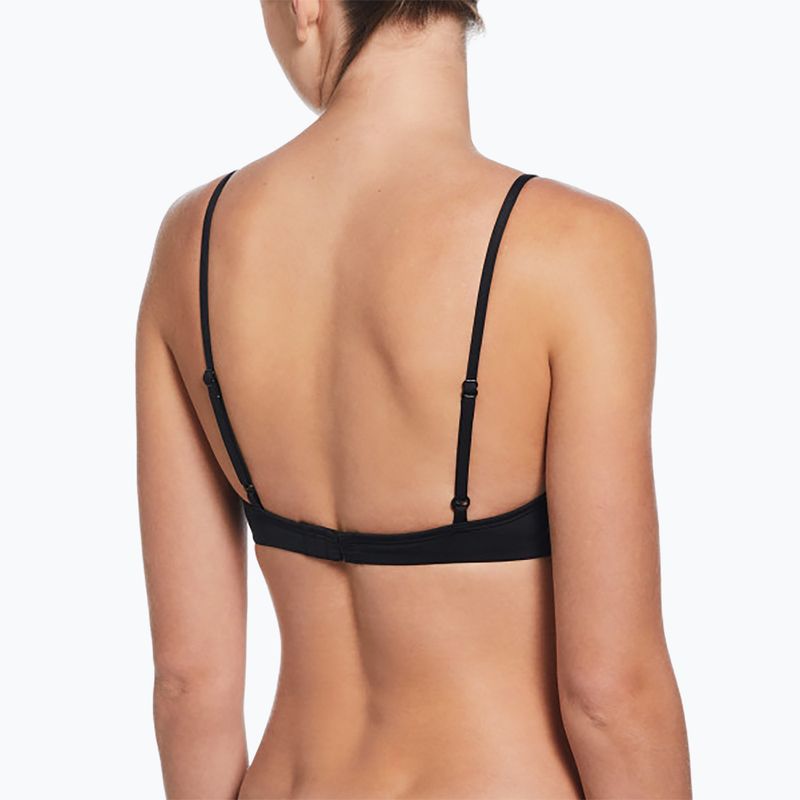 Women's two-piece swimsuit Nike Essential Bralette Bikini black 3