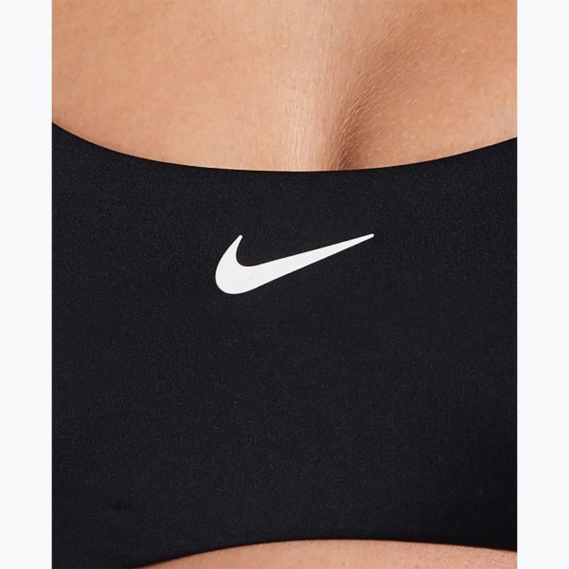 Women's two-piece swimsuit Nike Essential Bralette Bikini black 6
