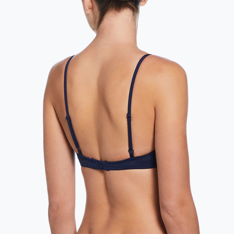 Women's two-piece swimsuit Nike Essential Bralette Bikini midnight navy 3