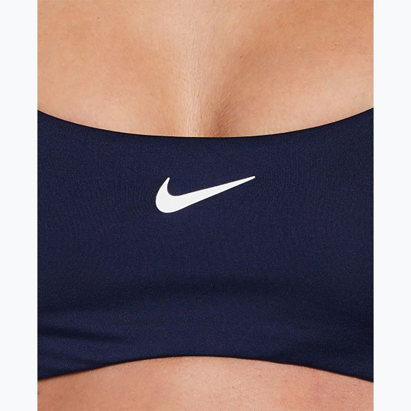 Women's two-piece swimsuit Nike Essential Bralette Bikini midnight navy 6