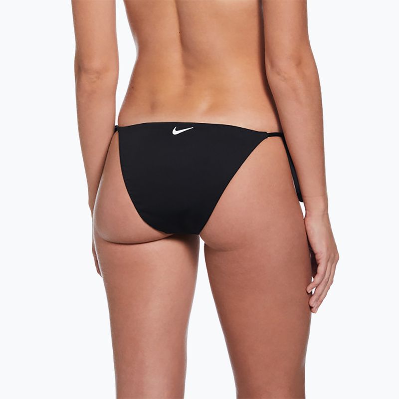 Nike Essential Tie String Bikini Swimsuit Bottom black 3