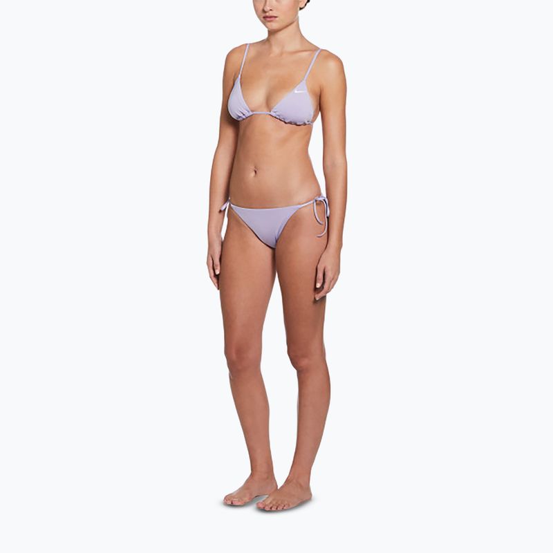 Nike Essential Tie String Bikini swimsuit bottoms hydrangeas 2