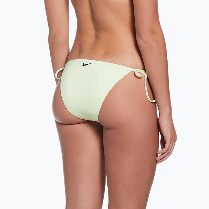 Nike Essential Tie String Bikini Swimsuit Bottom barely volt 3